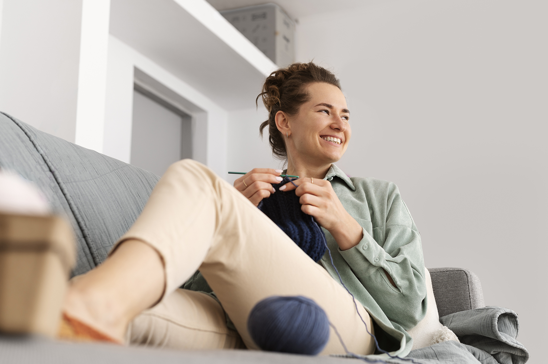 Woman relaxing